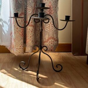 Chandelier en fonte à 5 bras